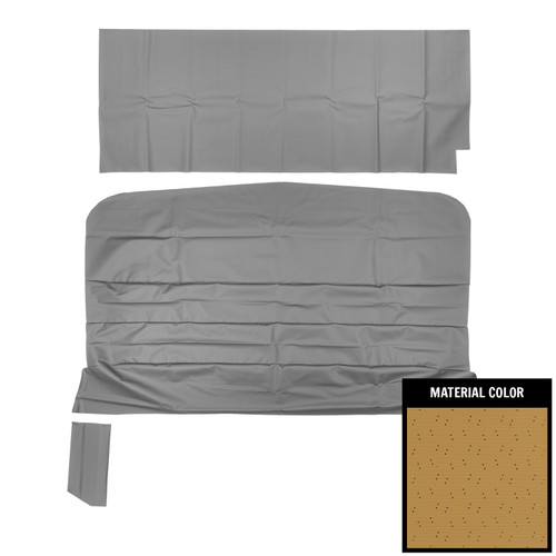 1964-67 El Camino; Deluxe 3-Bow Perforated Headliner; Buckskin