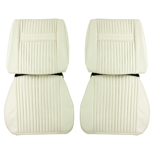 1964 Oldsmobile Cutlass; Holiday; Front Bucket Seat Covers; White