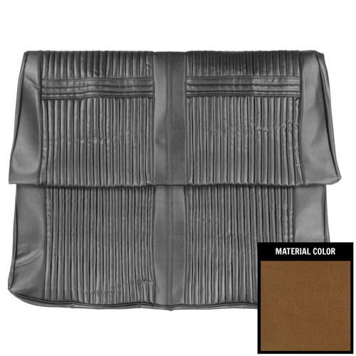 1964 Oldsmobile Cutlass; Holiday; Convertible; Rear Bench Seat Cover; Saddle