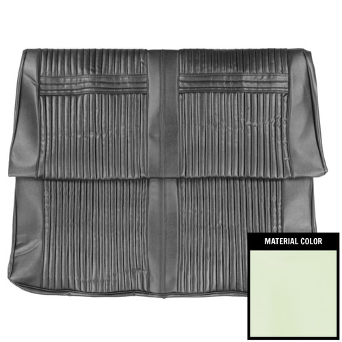 1964 Oldsmobile Cutlass; Holiday; Convertible; Rear Bench Seat Cover; White