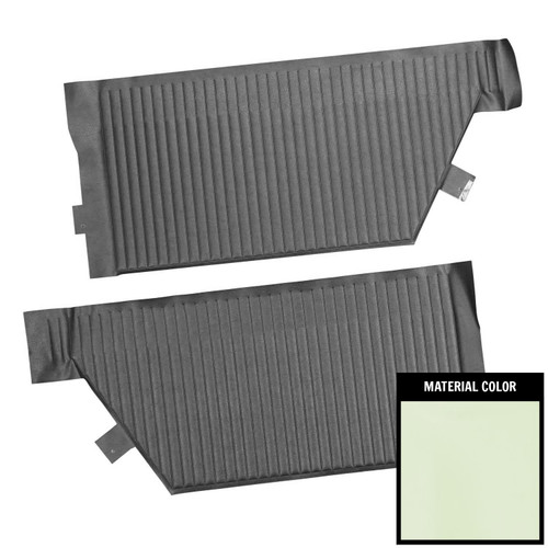 1964 Pontiac Grand Prix; Hardtop; Rear Side Panels; White