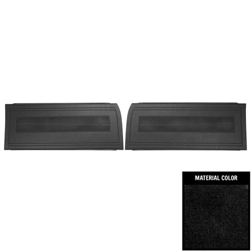 1964 Chevy II, Nova; SS; Front Door Panels; Black