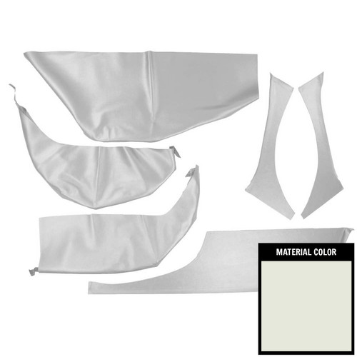 1965-67 Chevelle; 2/4 Door Wagon; Cargo Cover Set; White