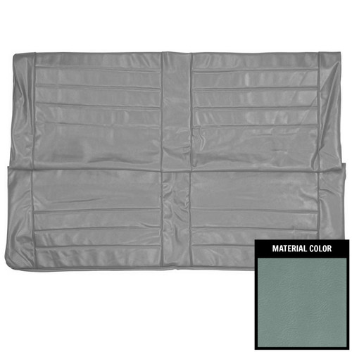 1965 Chevelle; Hardtop; Rear Bench Seat Cover; Slate