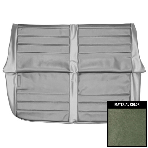 1965 Chevelle; 4 Door Wagon; Rear Bench Seat Cover; Aqua