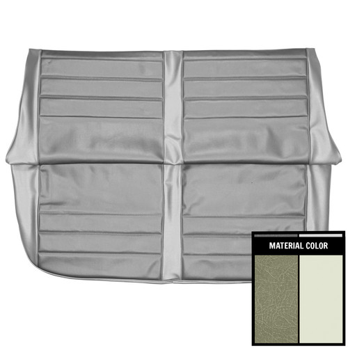 1965 Chevelle; 4 Door Wagon; Rear Bench Seat Cover; 2-Tone Fawn