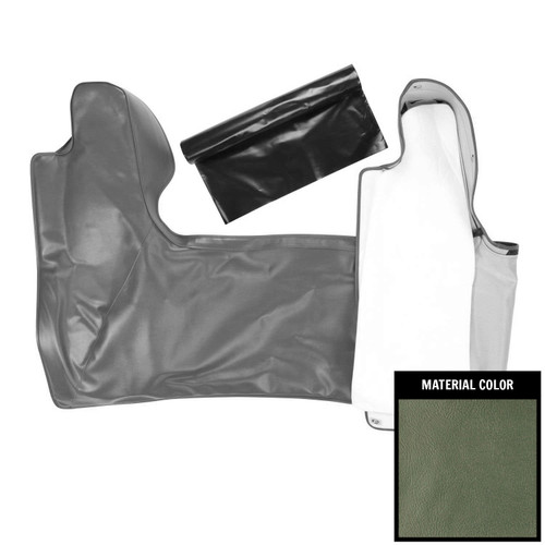 1965 Chevelle; Convertible Top Boot; Aqua