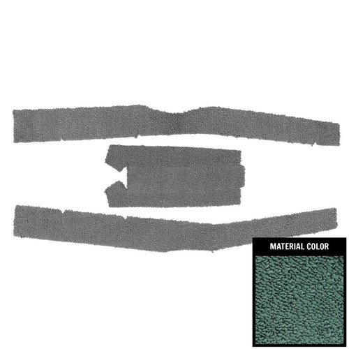 1965 Impala; SS; Console Carpet Set; Aqua