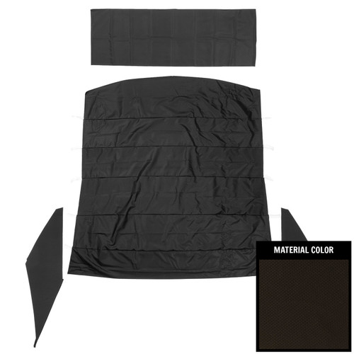 1965-66 Impala; 2 Door Hardtop; Deluxe Basketweave Headliner; Black