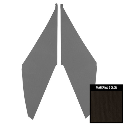 1965-66 Impala; 2 Door Hardtop; Basketweave Sail Panels; Black