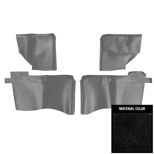 1965 Impala; SS; Convertible; Rear Arm Rest Covers; Black