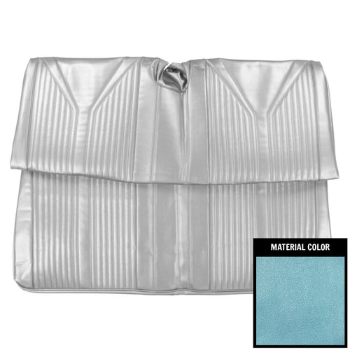 1965 Impala; SS; Convertible; Rear Bench Seat Cover; Light Blue