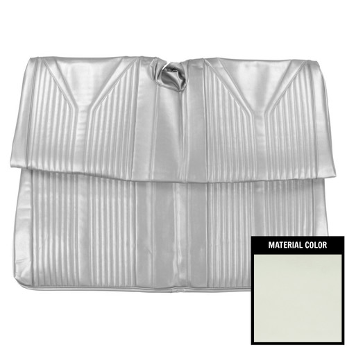 1965 Impala; SS; Convertible; Rear Bench Seat Cover; White