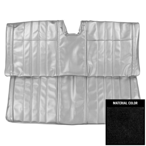 1965 Impala; Hardtop; Rear Bench Seat Cover; Black