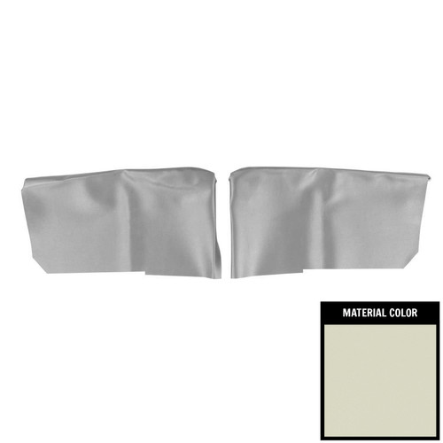1965-67 Cutlass, Skylark; 2 Door Hardtop; Rear Arm Rest Covers; Off White