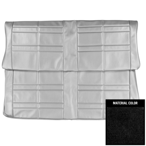 1965 Oldsmobile Cutlass; Sport; Sedan; Rear Bench Seat Cover; Black
