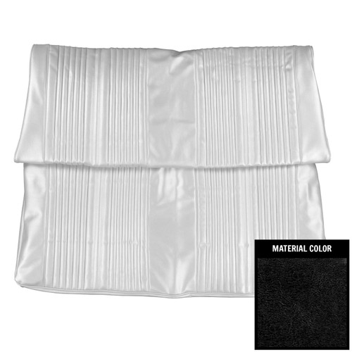 1965 Oldsmobile Cutlass; Holiday; Convertible; Rear Bench Seat Cover; Black