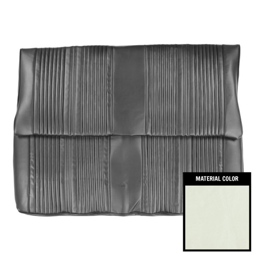 1965 Oldsmobile Cutlass; Holiday; Hardtop; Rear Bench Seat Cover; Pearl