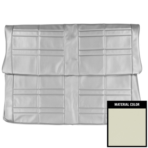 1965 Oldsmobile Cutlass; Sport; Sedan; Rear Bench Seat Cover; Off White