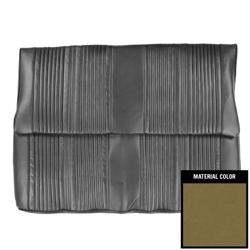1965 Oldsmobile Cutlass; Holiday; Hardtop; Rear Bench Seat Cover; Ivy Gold