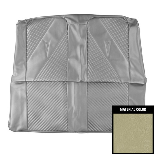 1965 Pontiac GTO, LeMans; Sedan; Rear Bench Seat Cover; Parchment