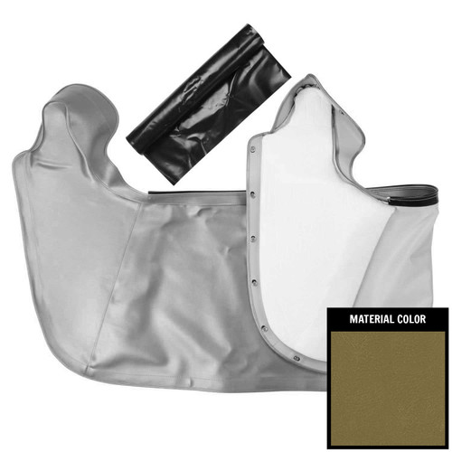 1965-68 Pontiac B-Body; Convertible Top Boot; Ivy Gold