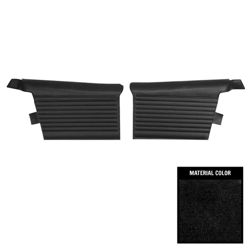 1965 Pontiac Catalina; 2+2; Convertible; Pre-Assembled Rear Side Panels; Black