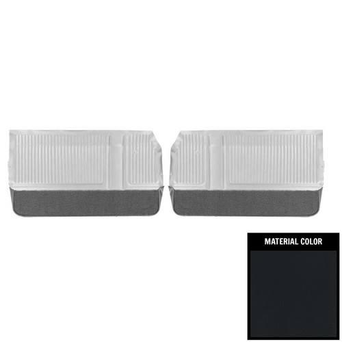 1965 Pontiac Catalina; 2+2; Front Door Panels; Navy Blue