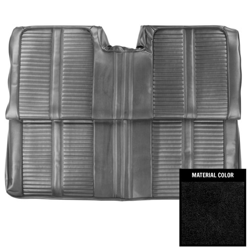 1965 Pontiac Grand Prix; Convertible; Rear Bench Seat Cover; Black