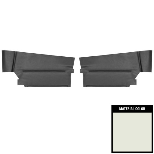 1965 Buick Riviera; Custom; Convertible; Rear Side Panels; White