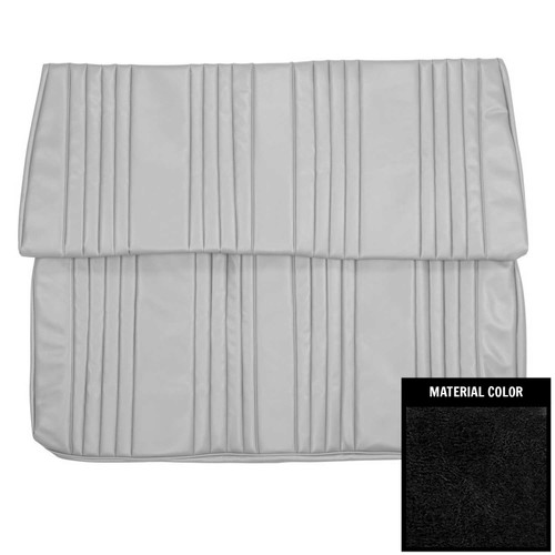 1965 Buick Skylark, Gran Sport; Convertible; Rear Bench Seat Cover; Black