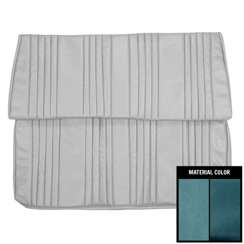 1965 Buick Skylark, Gran Sport; Hardtop; Rear Bench Seat Cover; 2-Tone Blue