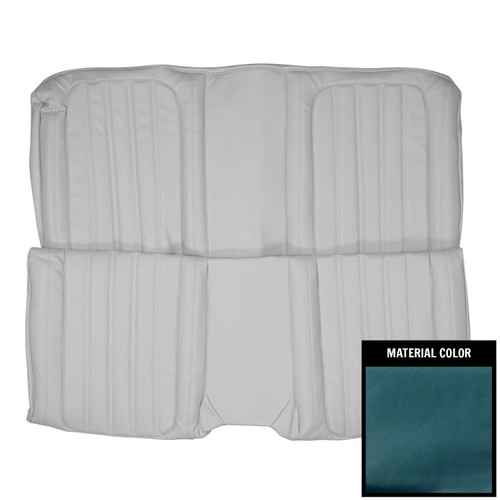 1965 Buick Wildcat; Custom; Hardtop; Rear Bench Seat Cover; Blue