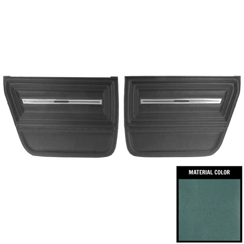 1966 Chevelle; 4 Door Sedan/Wagon; Rear Door Panels; Light Blue