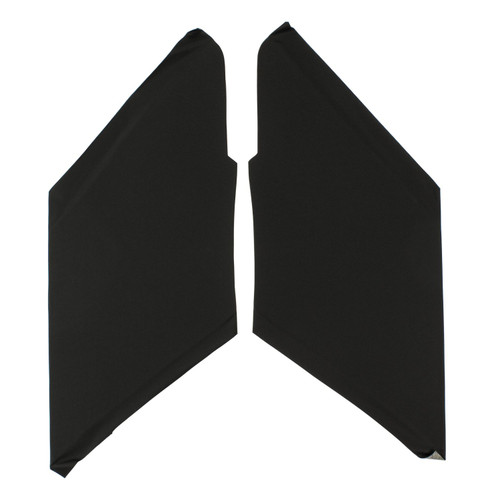 1966-67 Chevelle; Sedan; Basketweave Sail Panels; Black