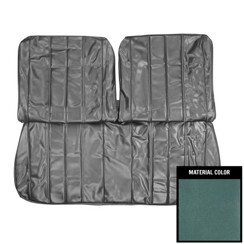 1966 Chevelle; w/o Armrest; Front Bench Seat Cover; Light Blue