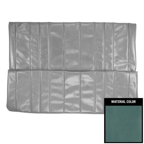 1966 Chevelle, Beaumont; Hardtop; Rear Bench Seat Cover; 2-Tone Blue