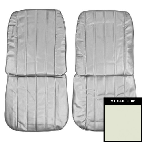 1966 Chevelle; Front Bucket Seat Covers; Fawn