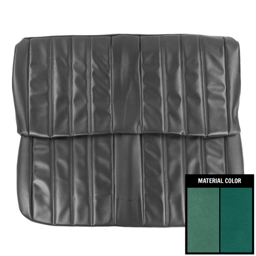 1966 Chevelle; 4 Door; Front Bench Seat Cover; 2-Tone Aqua
