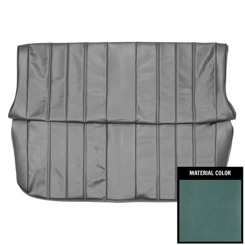 1966 Chevelle; 4 Door Wagon; Rear Bench Seat Cover; 2-Tone Blue