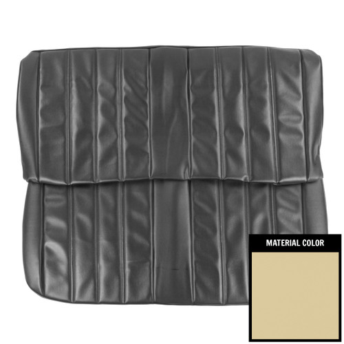 1966 Chevelle; 4 Door Sedan/Wagon; Front Bench Seat Cover; Fawn