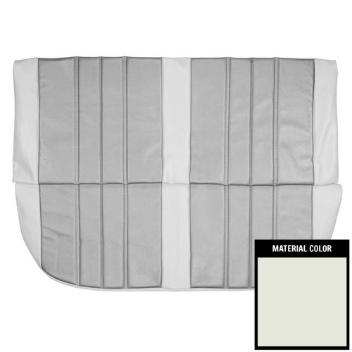1966 Chevelle; 4 Door Sedan; Rear Bench Seat Cover; White