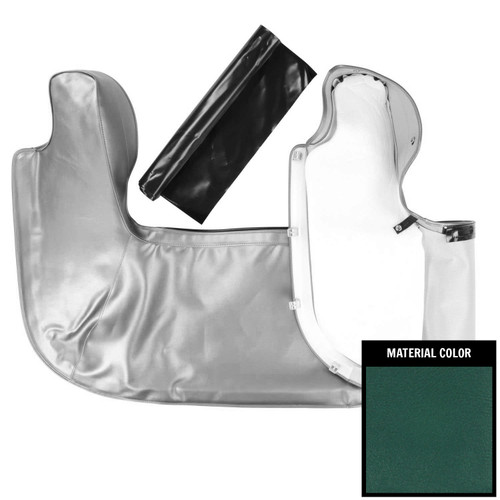 1966 GTO, 1967 Skylark; Convertible Top Boot; Dark Aqua