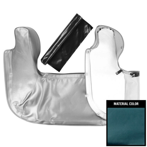 1966 GTO, 1967 Skylark; Convertible Top Boot; Blue