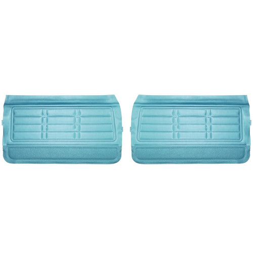 1966 Impala; Std/SS; Front Door Panels; Bright Blue