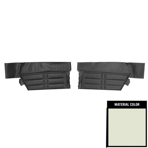 1966 Impala; Std/SS; Hardtop; Rear Side Panels; 2-Tone Fawn