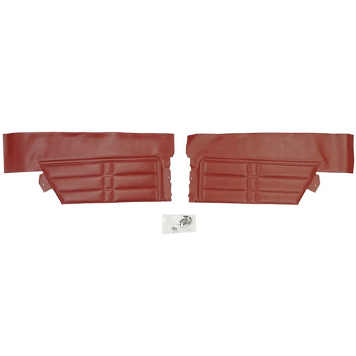 1966 Impala; Std/SS; Hardtop; Rear Side Panels; Red