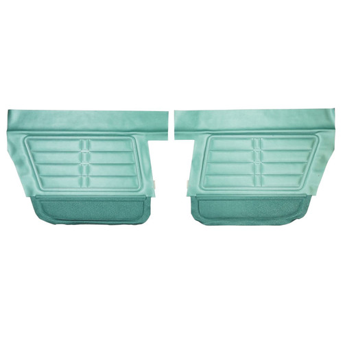 1966 Impala; 4 Door Sedan/Wagon; Rear Door Panels; 2-Tone Aqua