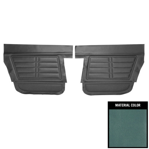 1966 Impala; 4 Door Wagon/Sedan; Rear Door Panels; 2-Tone Blue