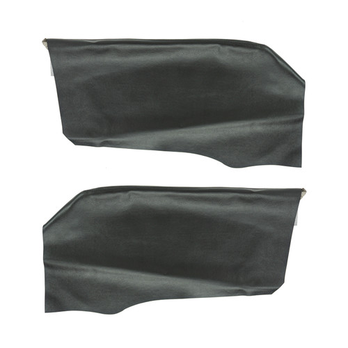 1966-67 Impala, Bonnevelle, Catalina, Grand Prix; Hdtp; Rr Arm Rest Cvrs; Black